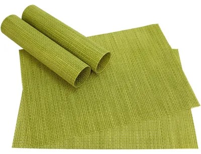 Immagine prodotto di Tovaglietta ELEGANCE verde chiaro 4 pezzi come decorazione per la tavola