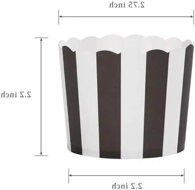 Muffinförmchen mit weißen Punkten für Cupcakes, ideal zum Backen, Geburtstagsfeiern und Feste - 50 Stück