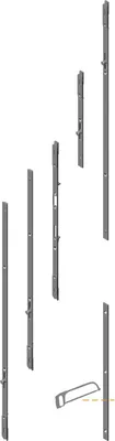 Produktbild von KFV-Stulpgarnitur für MFV-One Reparaturen, Pilzzapfen, Flachstulp 16mm,Edelstahl