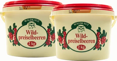 Produktbild von Food-United Wild-Preiselbeeren 4000g köstlich herb fruchtig würzig süß