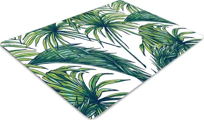 Produktbild von Stuhlunterlage Bürostuhlunterlage 120 cm x 90 cm Bodenmatte Bürostuhlunterlage - Botanischer Garten