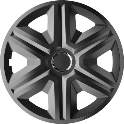 Immagine prodotto di Coprimozzi NRM FAST, Grafite 15" pollici. (4 x copriruota universali)