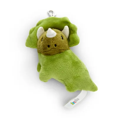 Image de ergobag médaillon accessoires pour cartables Hangies Triceratops vert clair