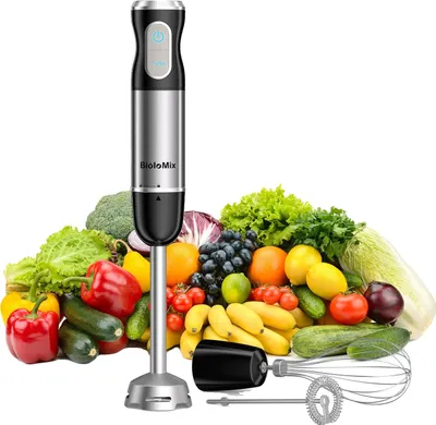Obrázek produktu pro Ruční mixér, nože z nerezové oceli, více rychlostí, HB-3316 3 v 1, 3 v 1