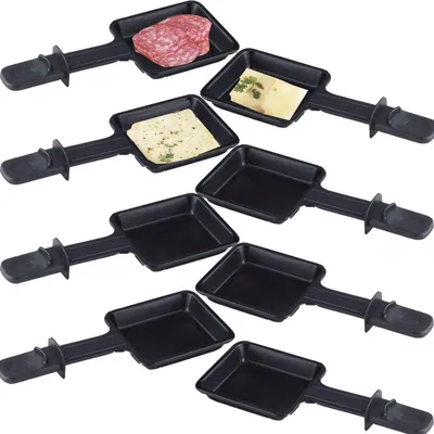 Produktbild von Raclette Pfännchen 8 Stück Ersatz Raclettepfännchen Zubehör Raclette Antihaft