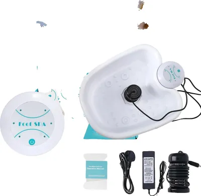 Immagine prodotto di Pediluvio detox, tecnologia ionica, facile da usare, avorio, spina UE