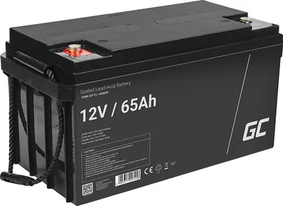 Produktbild von Green Cell® AGM 12V 65Ah Akku VRLA Blei-Batterie Bleiakku Ersatzakku Gelakku Akkubatterie Zyklenfest Unbemann Caravan | Photovoltaik | Rollstuhl | Solarspeicher| Solarbatterie | Solarpanel | Wohnwagen