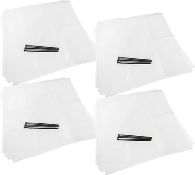 Produktbild von vhbw 20x Spänefangsack Ersatz für Festool 204296, 4014549331361 für Späneabsauganlage, Rohluftentstauber - Polyethylen-Staubbeutel Set, Transparent