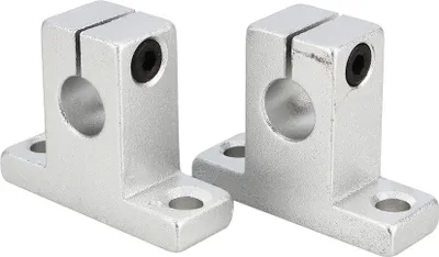 Obrázok produktu pre 2 ks SK10 lineárna koľajnica držiak nosného hriadeľa vertikálnej optickej osi
