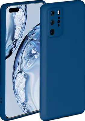 Produktbild von Soft-Case für Huawei P40 Pro, Farbe:Horizontblau