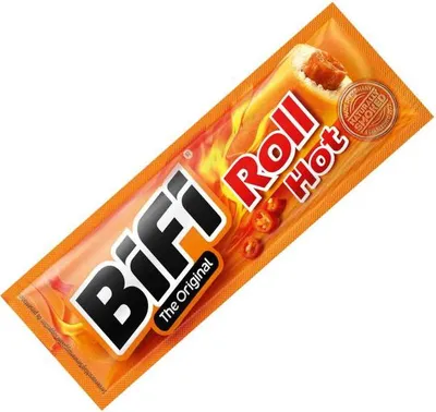 Produktbild von BiFi The Original Roll Hot Scharfes Würstchen im Teigmantel 45g
