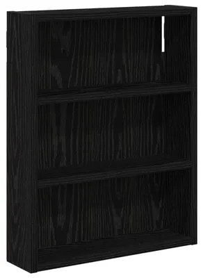 Produktbild von vidaXL Badezimmer-Wandschrank mit Regal Schwarze Eiche 40 x 10 x 50 cm