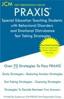 Obrázok produktu pre PRAXIS Special Education Teaching Students with Behavioral Disorders and Emotional Disturbances