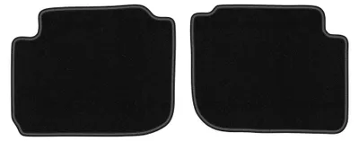 Imagen del producto de Alfombrillas traseras de moqueta para Honda CR-V I 1995-2001 (SUV) – 2 piezas, negras, a medida – Wielganizator LUX
