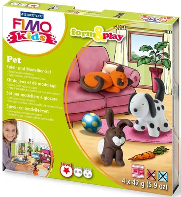 Immagine prodotto di FIMO Set Mod.masse Fimo kids F&P pets