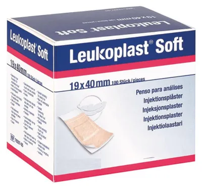 Produktbild von Leukoplast soft Injektionspflaster Strips 19x40 mm 100 St