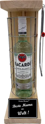 Produktbild von Bacardi - Beste Mama der Welt - Eiserne Reserve Gitterkäfig Geschenk für Mama
