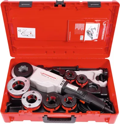 Produktbild von Rothenberger SUPERTRONIC 2000 SET Elektro-Gewindeschneidkluppe 7.1256