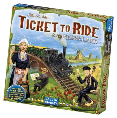 Produktbild von Asmodee Ticket to Ride Map Collection #4 Nederland, Unisex