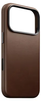 Produktbild von Leder Handyhülle für iPhone 18 Pro / 17 Pro mit MagSafe, Nomad Traditional Leather Case, Braun
