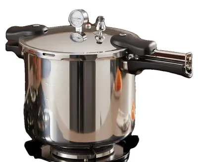 Produktbild von Druckkochtopf, 22L / 23QT Kapazität, Aluminiumlegierung, Maximaldruck 90kPa, Außenverschluss, 4,65kg Gewicht