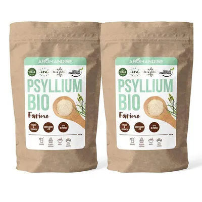 Produktbild von Flohsamenmehl 500g