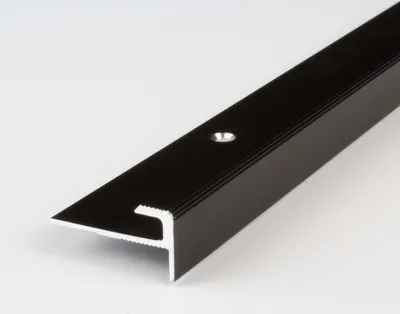 Produktbild von PROVISTON | Einfass- & Abschlussprofil | Aluminium | 28 x 5 x 1000 mm | Bronze Dunkel | Einschubprofil | Abschlussleiste | Bodenprofil