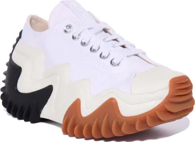 Produktbild von Converse Run Star Motion Ox Schnürung Le wand Plattform Turnschuhe Weiß – undefined / Weiß
