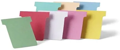 Obrázek produktu pro Nobo T-Cards, Bílá, 15 g, 93 mm, 20 mm, 120 mm, 16 g