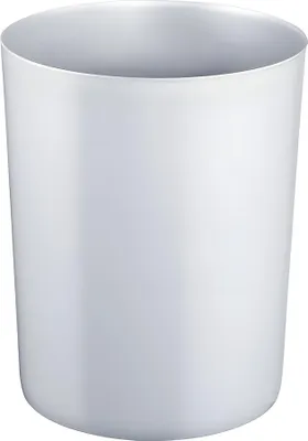 Produktbild von Papierkorb 13 l H300x245 mm schwer entflammbar Kunststoff lichtgrau