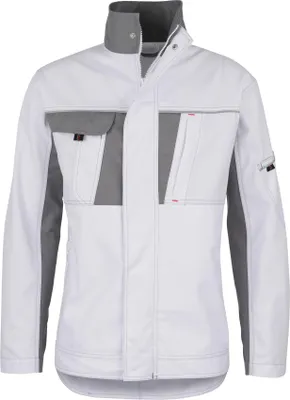 Produktbild von beb HANDWERK Herren Bundjacke INFLAME Polyestermix Weiß/Grau 44/46