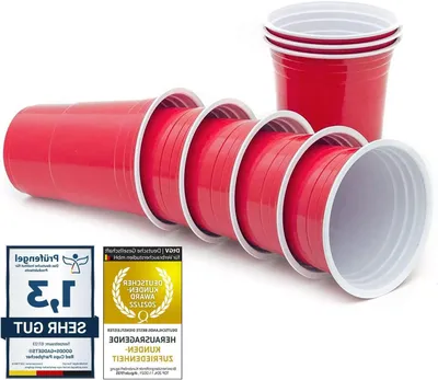 Productafbeelding van 50 Herbruikbare Drankbekers van 473 ml - Duurzame Drinkbekers voor Evenementen