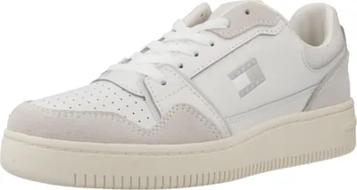 Image de Tommy Jeans Tjw Retro Basket Sneaker Couleur Blanc