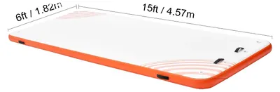Produktbild von Schwimmsteg, rutschfeste Oberfläche, einfache Einrichtung, 15x6ft