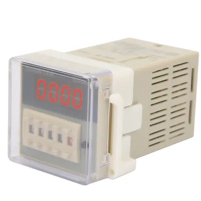Obrázok produktu pre O111ROM DH48J-8A LCD digitálny elektronický 8 pinov časové relé 0-999900 (220VAC)