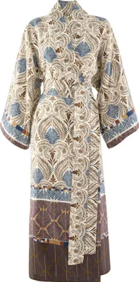 Obrázek produktu pro Bassetti saténové kimono NAIROBI barva M1 CAFFE velikost L-XL