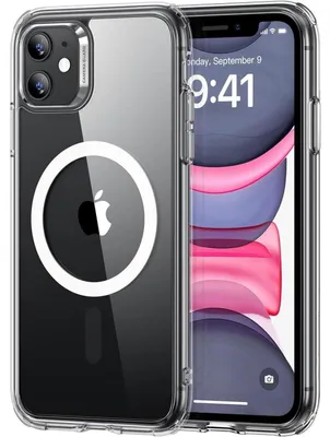 Produktbild von Hülle für iPhone 11, MagSafe kompatibel, Hybrid, Sturzschutz, Kratzfest, Klar