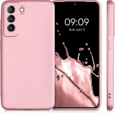 Imagen del producto de Funda metálica para el SAMSUNG Galaxy A35 5G, color rosa