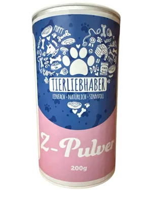 Produktbild von Tierliebhaber Z-Pulver Nahrungsergänzungsmittel für Tiere