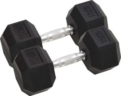 Produktbild von Praktischen Kurzhanteln 2 Stk. 20 kg Gesamt Gusseisen - Kurzhanteln ,design Möbel 9083009 1parcel