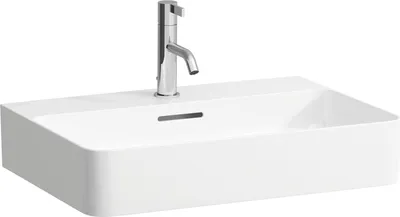 Produktbild von LAUFEN Laufen Waschtisch VAL 600x420mm m ÜL 1 HL-Ausf. weiß LCC