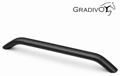 Produktbild von Möbelgriff Küchengriffe Schrankgriff Bügelgriff Schubladengriffe 623 Schwarz  128 mm