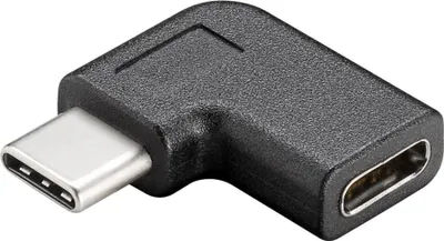 Obrázek produktu pro PremiumCord Adaptér USB 3.1 konektor C/male - C/female zahnutý 90°