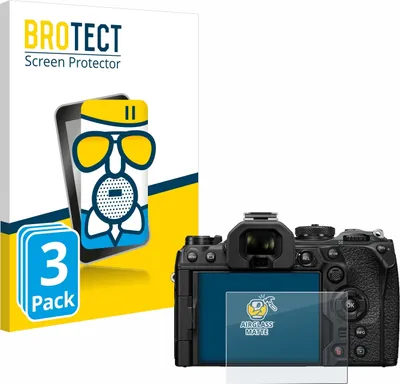 Produktbild von 3x BROTECT Entspiegelungs Schutzglas für Olympus OM-1 2022 Schutzfolie Panzer Folie Glas Display Schutz matt