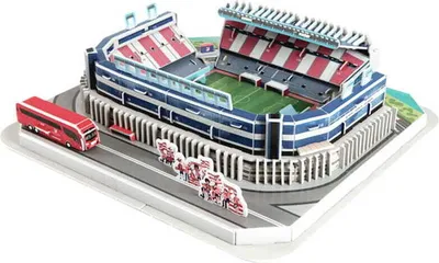 Produktbild von Fußballstadion - VINCENTE CALDERON - Atlectico Madryt FC - Puzzle 3D 156 Elemente