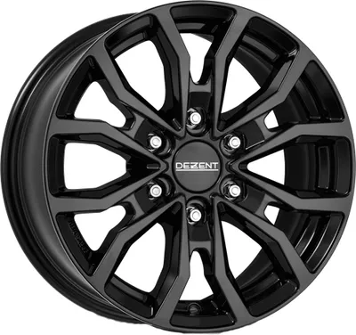 Produktbild von ALUFELGE DEZENT KC black 8x18 6x139.7 ET 30 BLACK