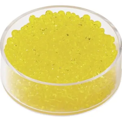 Produktbild von KNORR PRANDELL 213105059 Böhmische Rocailles Ø 25 mm Glas gelb