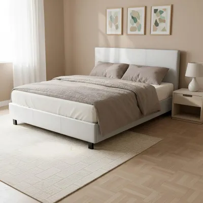 Produktbild von DOPPELBETT ATLANTA /160x200 - Weiß