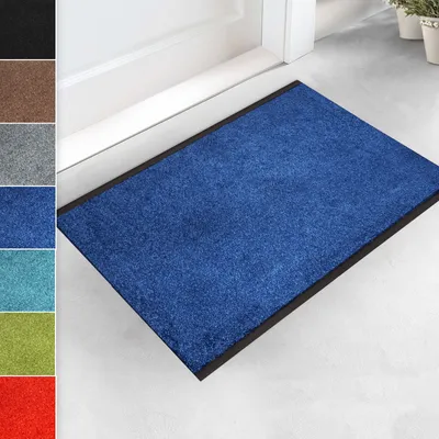 Produktbild von Podložka na zachytávání nečistot jednobarevná modrá řezaná 200x200 cm