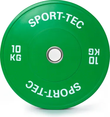 Produktbild von Hantelscheibe Olympia Bumper Plate, 50 mm, 10 kg, grün